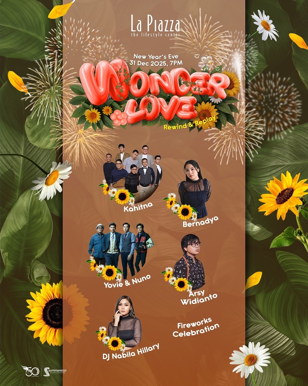 Malam Tahun Baru 2026 di Summarecon Mall Kelapa Gading Hadirkan Kahitna, Yovie & Nuno, hingga Bernadya, Segini Harga Tiketnya!