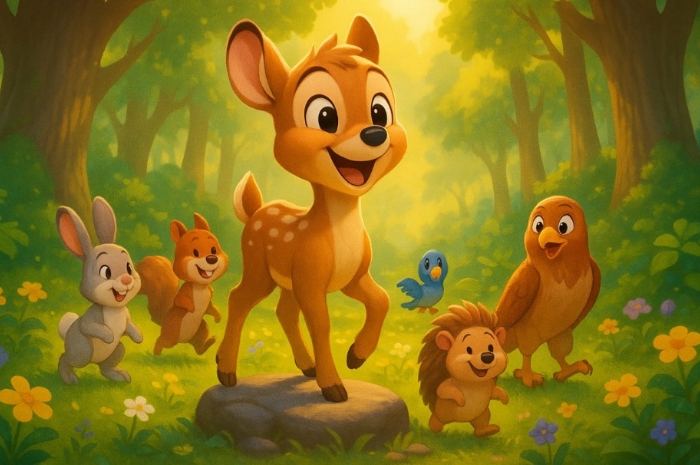 Dongeng Anak: Kisah Kancil yang Baik Hati VS Hewan Lainnya