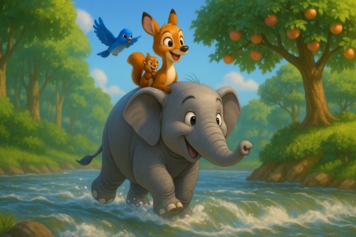 Dongeng Anak: Kerjasama Tim Kancil