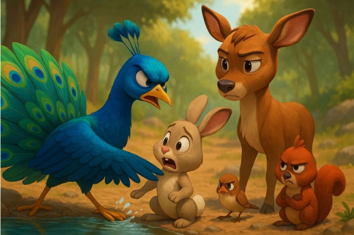 Dongeng Anak: Kancil dan Si Merak Sombong