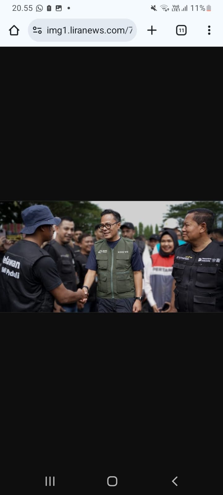 Danantara Indonesia dan BP BUMN Lepas 1.000 Relawan serta 100 Truk Bantuan ke Lokasi Bencana Sumatera