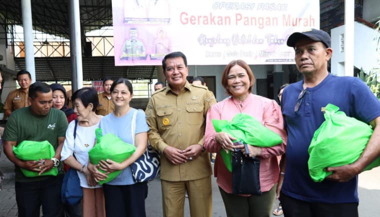 Jelang Perayaan Natal 2025, Pemkab Tangerang Adakan Gerakan Pangan Murah 1.000 Paket Sembako di Gereja Bersama Citra Raya