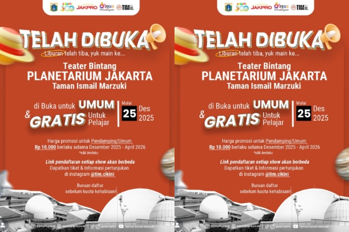 Akhirnya Dibuka Lagi Setelah 13 Tahun, Planetarium Kini Hadir dengan Wajah Baru yang Bikin Penasaran
