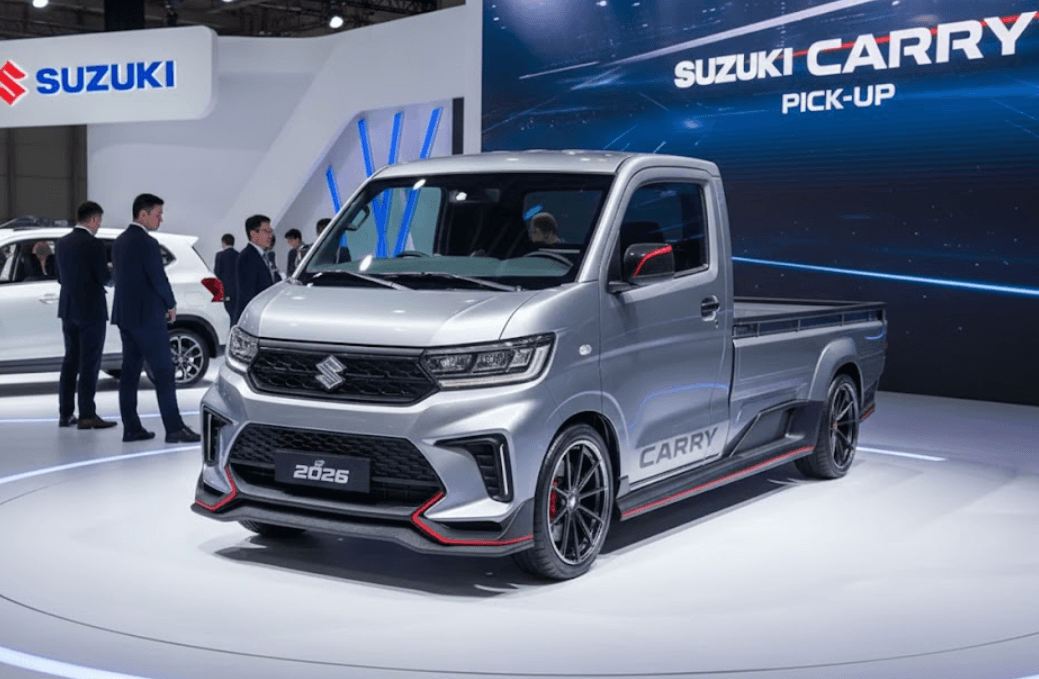 Tampilan Lebih Agresif & Kokoh! Suzuki Carry Pick Up 2026 Hadir dengan Grille Baru & Kapasitas Bak Luas, Pilihan Flat Deck Hingga Wide Deck