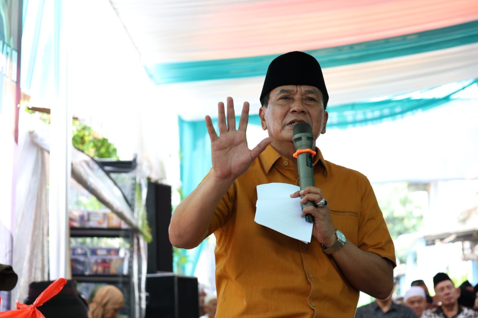 Sambut Ramadhan 2026, Bupati Tangerang Salurkan Bantuan untuk Yatim dan Dhuafa di Yayasan Himpul Darusaadah Curug