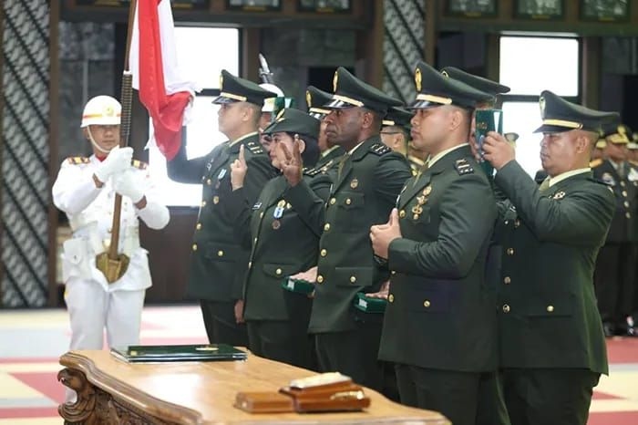 Mantap! 20 Atlet Berprestasi Dilantik Jadi Perwira TNI AD Lewat Jalur Khusus, Berikut Daftar Nama-Namanya