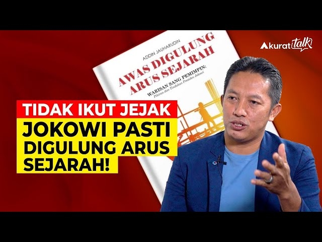 PENERUS JOKOWI HARUS BERNYALI KALAU MAU INDONESIA JADI NEGARA MAJU